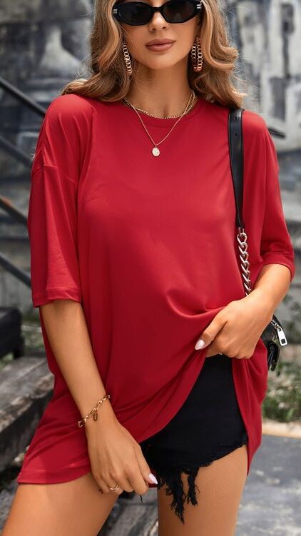 Plain Oversized T-shirt