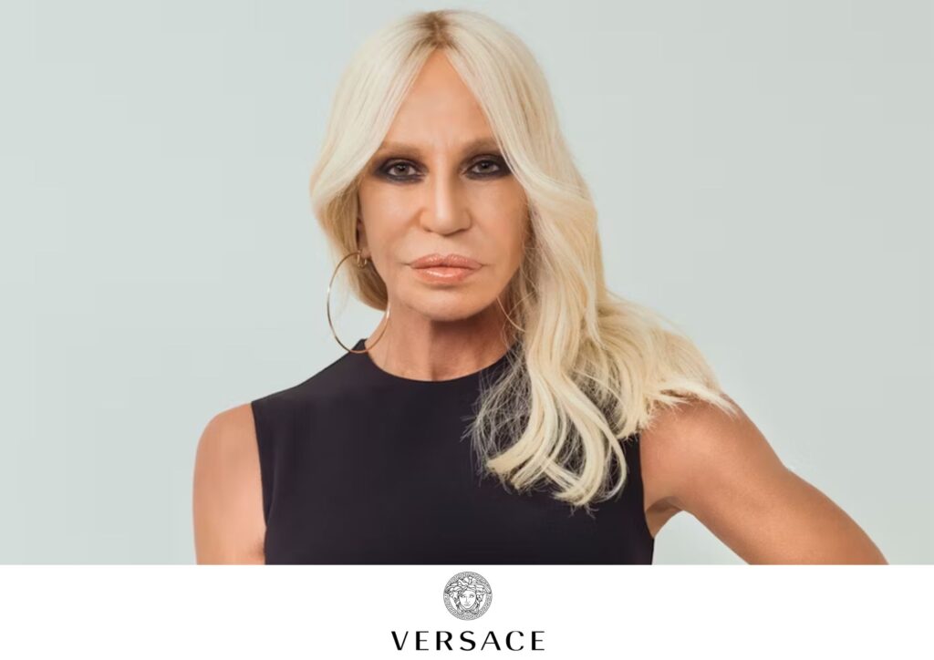 Fashion Designer Donatella Versace