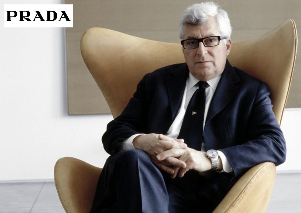 Fashion Designer Patrizio Bertelli