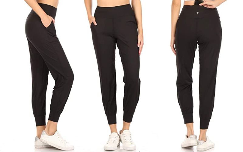 Women workout clothes - Leggings Depot Women's Printed Solid Activewear Jogger