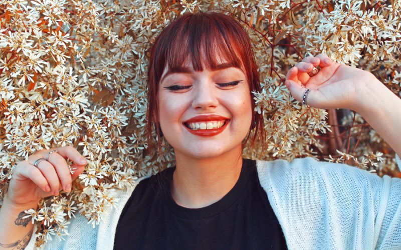 Heart-Shaped Lips - Smiling Exercise