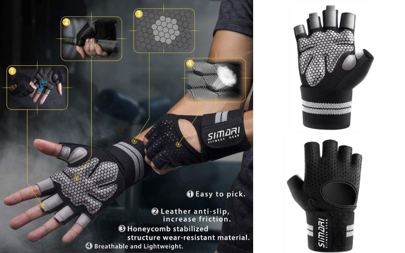 Simari Workout Gloves Men