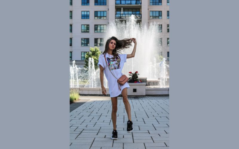 Oversized T-Shirt Dress