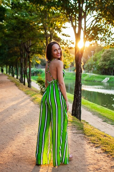 Jumpsuit date outfit