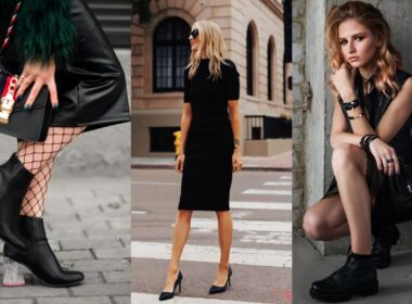 SHOES TO WEAR WITH A BLACK DRESS
