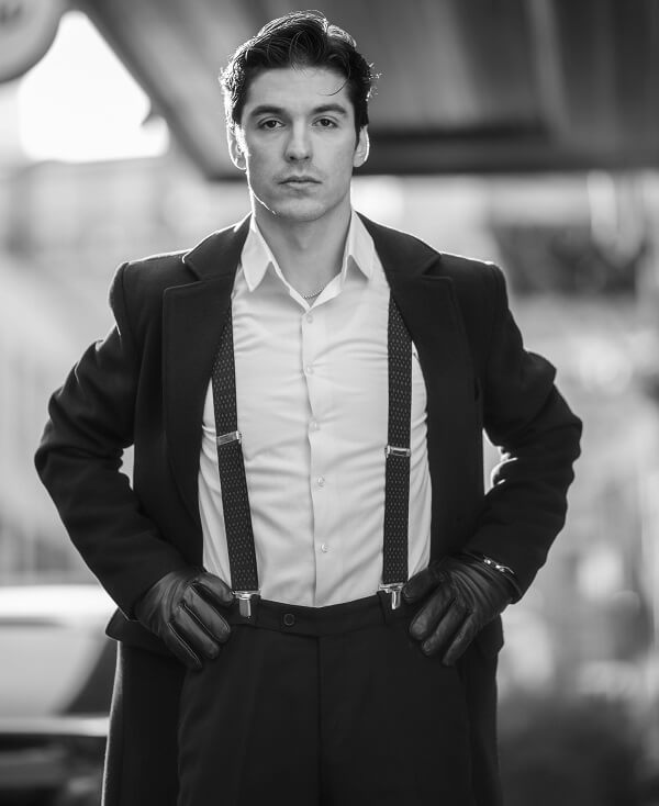 Men Wearing White Shirt Matching Black Suit